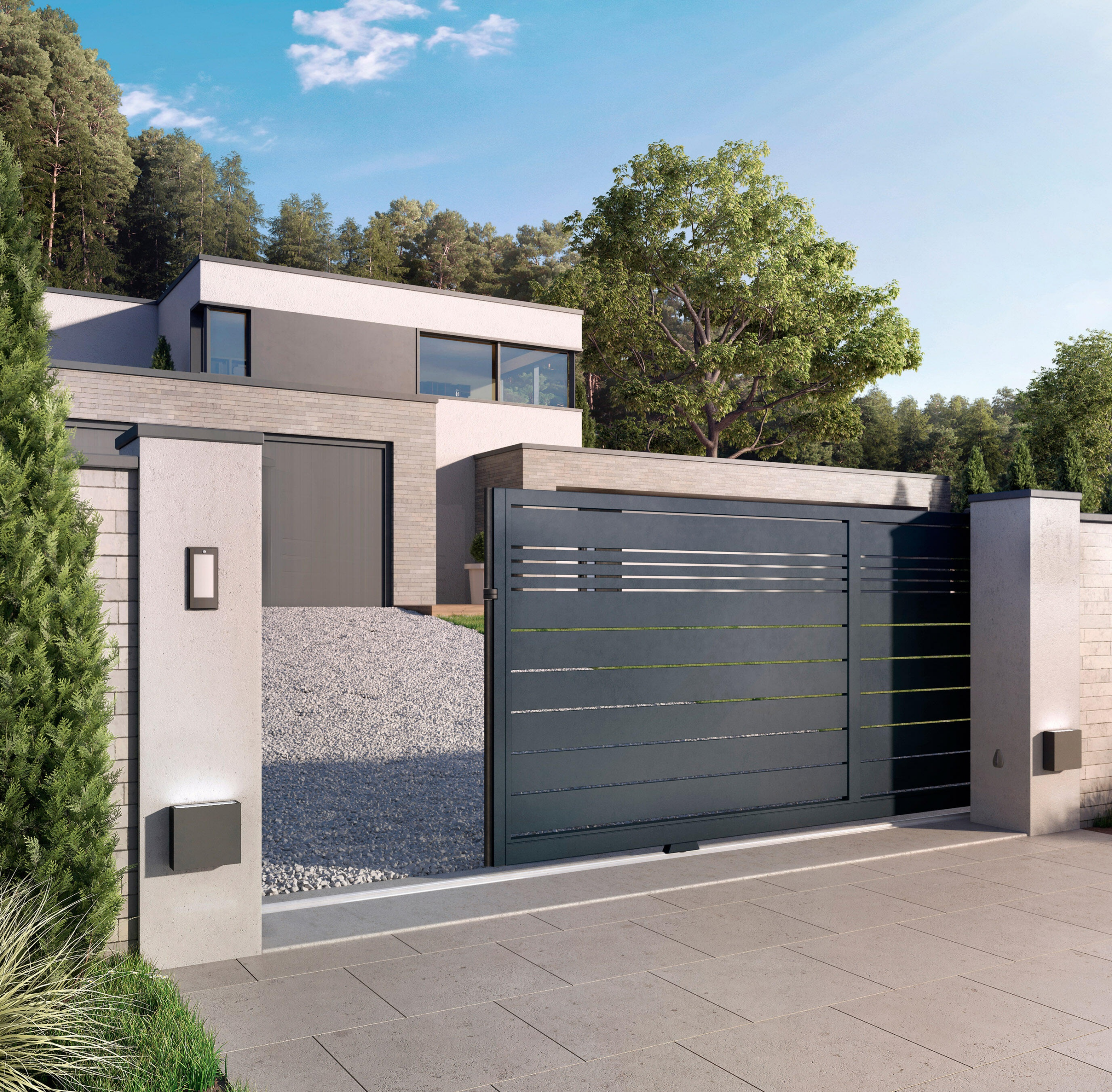 Motorisation portail PROTECO pour portail battant et coulissant